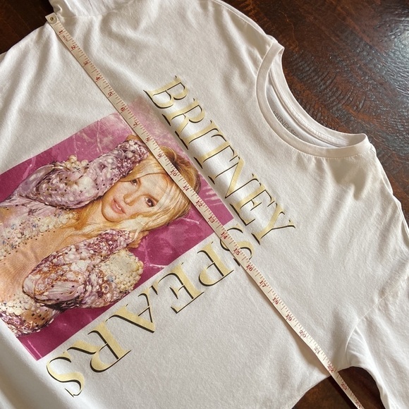 Britney Spears T-Shirt White Size Small - Picture 11 of 14